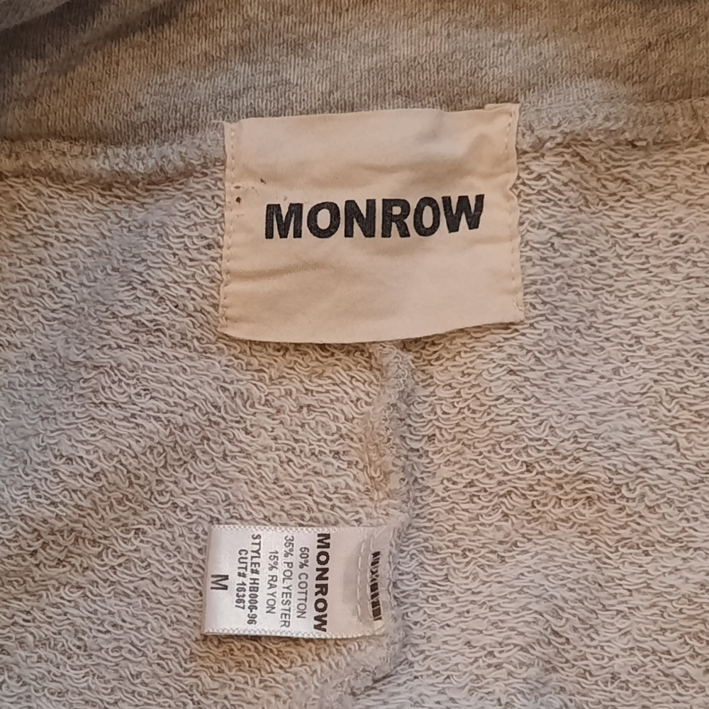 Monrow Stardust Flocking Sweatpants Medium - image 8